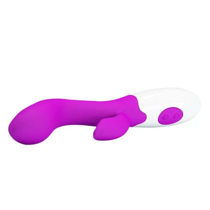 Dildo estimulador Dual 30 modos de vibración Purpura