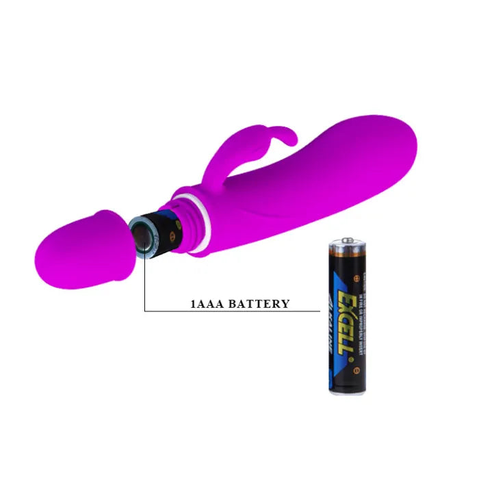 Dildo estimulador Dual 10 modos de vibración Purpura