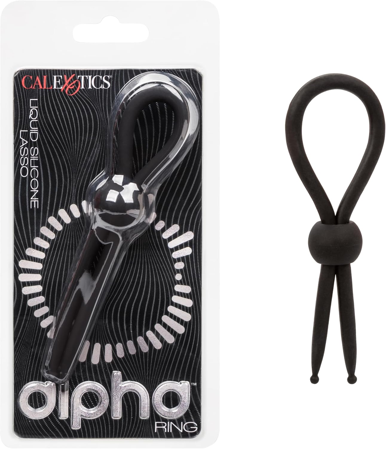 Alpha Liquid Silicone Lasso Black