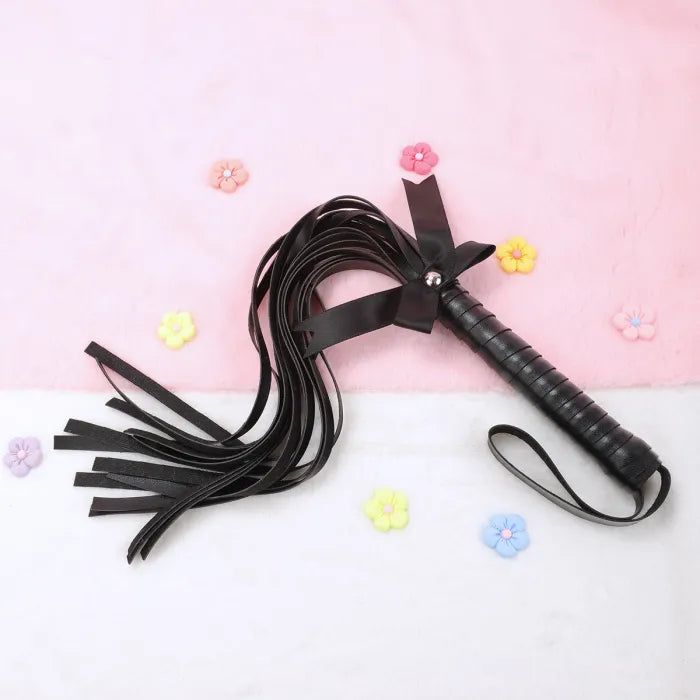 Latigo De Cuero Negro