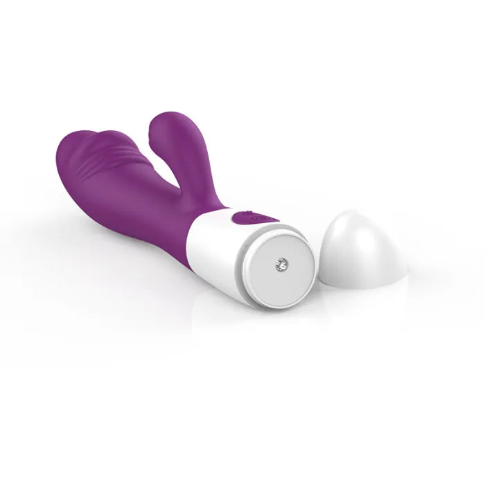 Dildo estimulador Dual 30 modos de vibración Rose Red