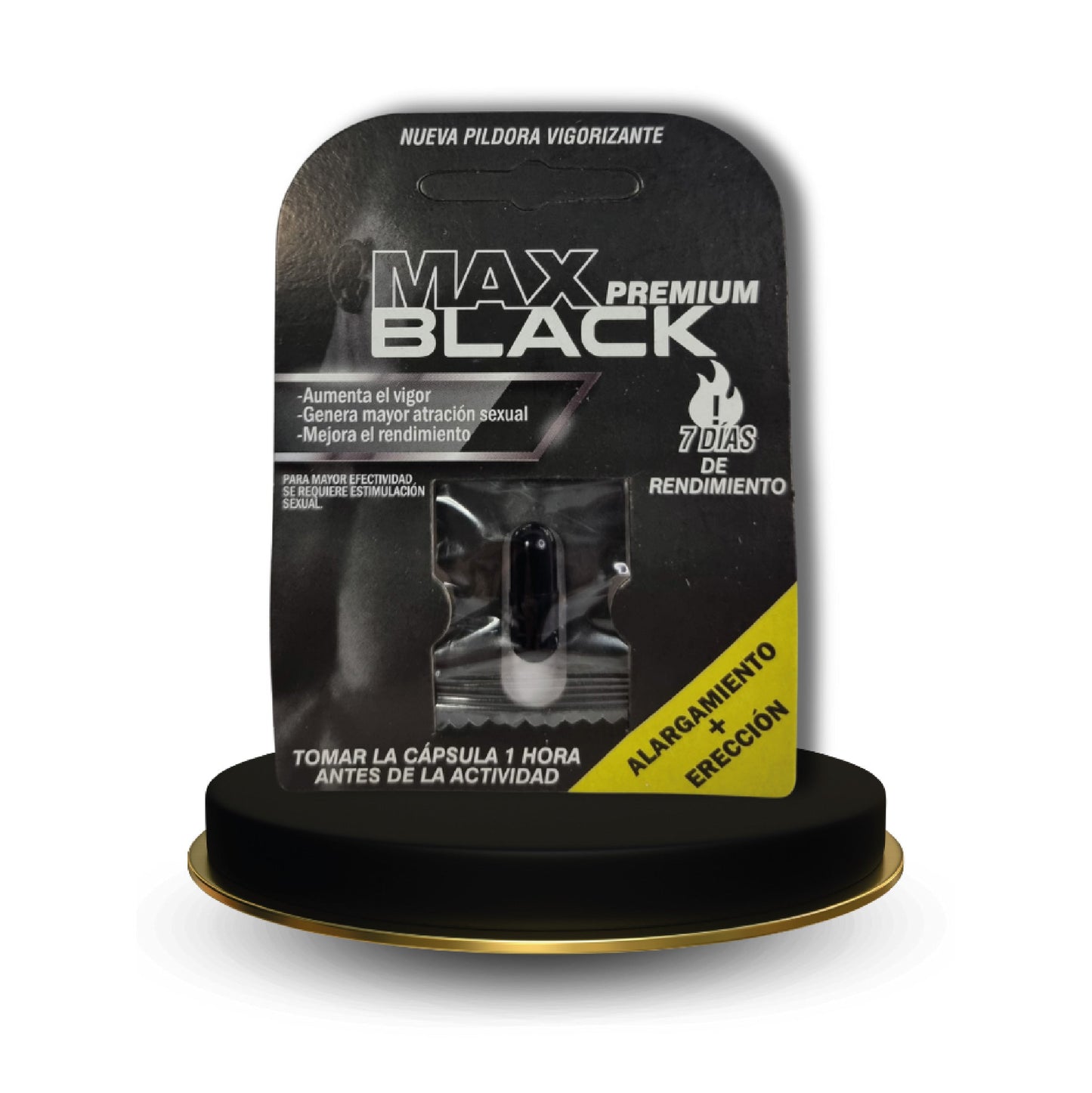 Max Black Premium Alargamiento + Erección