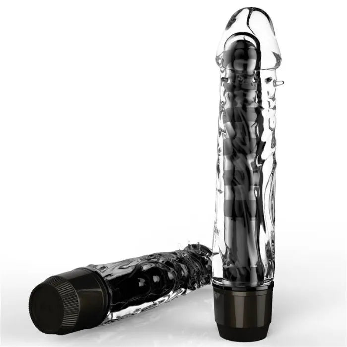 G-Spot dildo estimulador CrystalClear Red