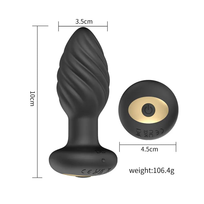 App Control Vibrating Anal Plug