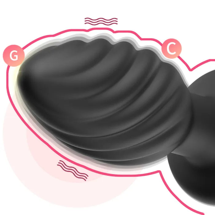 App Control Vibrating Anal Plug