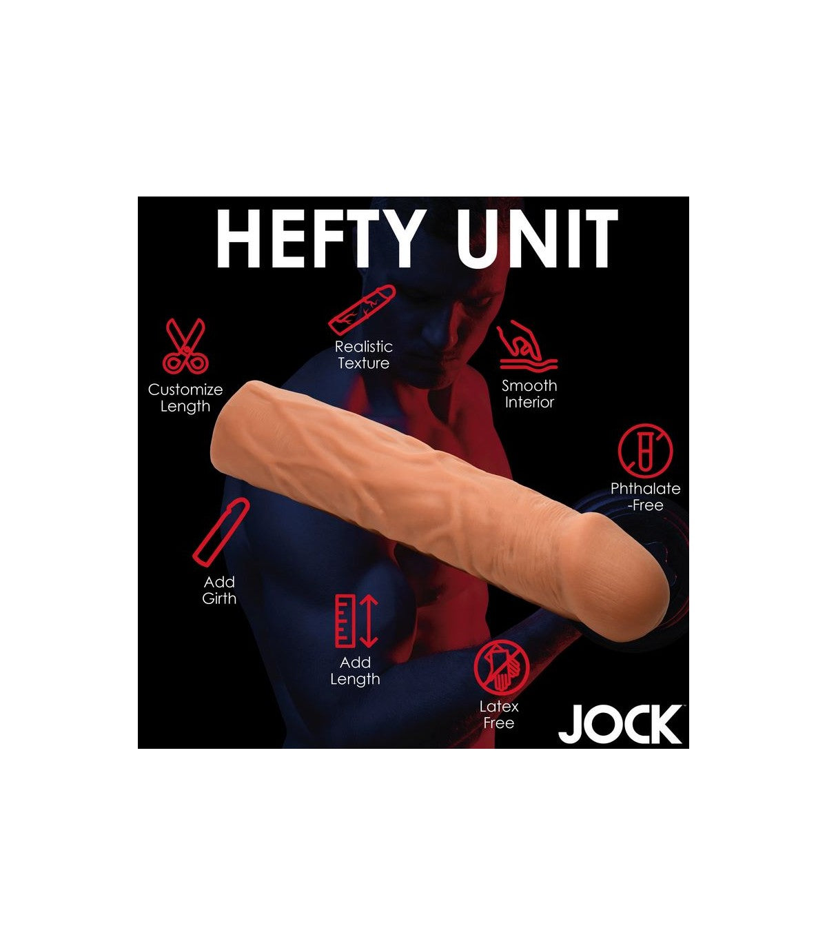 Jock Extra Long 1.5 Penis Extension Medium