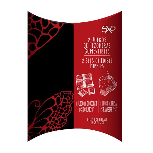 Pezoneras Comestibles SXO, 2 Juegos