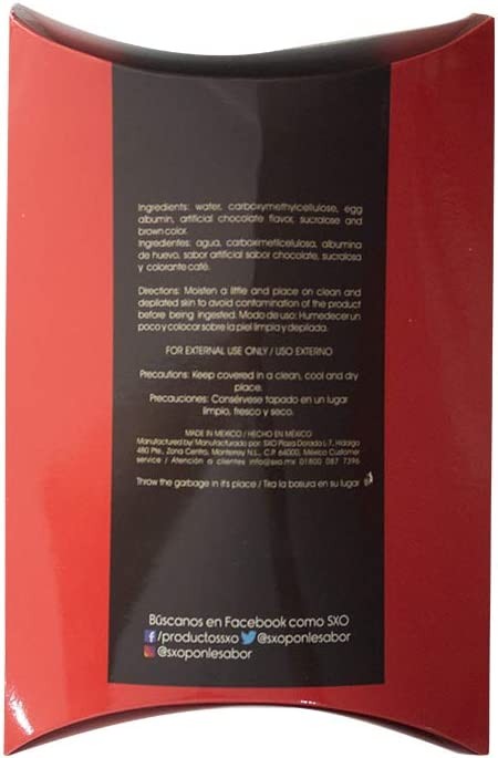 Pezoneras Comestibles SXO, 2 Juegos