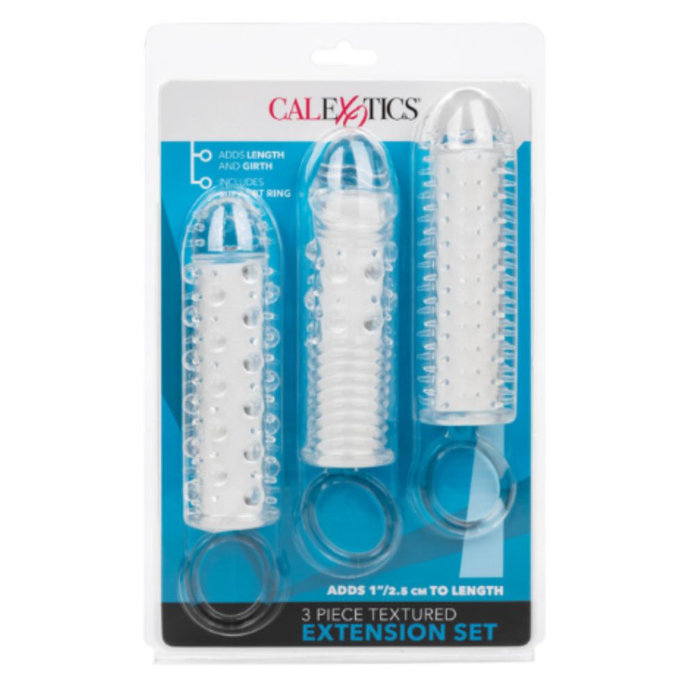 Set de 3 Fundas Texturizadas con Ajuste Testicular