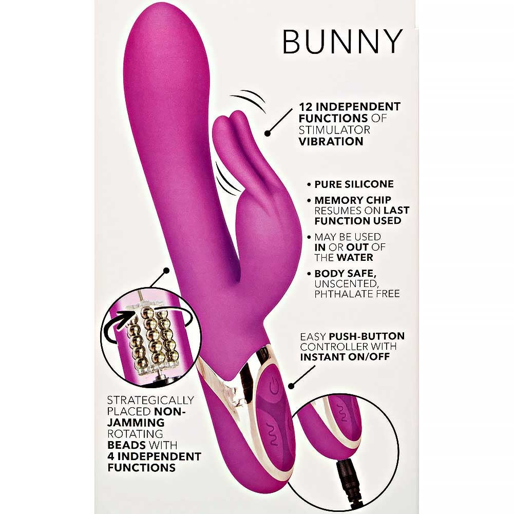 Vibrador con Estimulados de Clítoris Bunny Enchanted Recargable