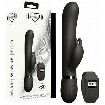 Vibrador de Conejo con Mando a Distancia Pelvic Muscle Training Set Rabbit