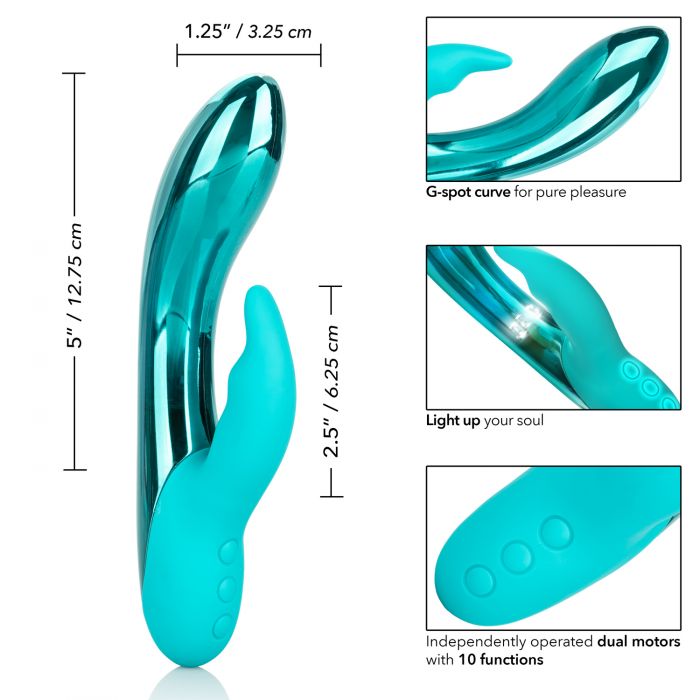 Vibrador Dazzled Brilliance con Luz LED