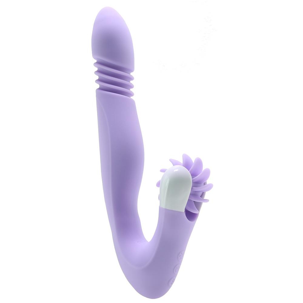 Vibrador y estimulador de clitoris Devine Vibes purple