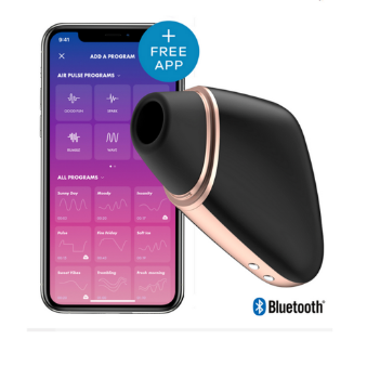 Sucionador de Clítoris Love Triangle con Aplicación