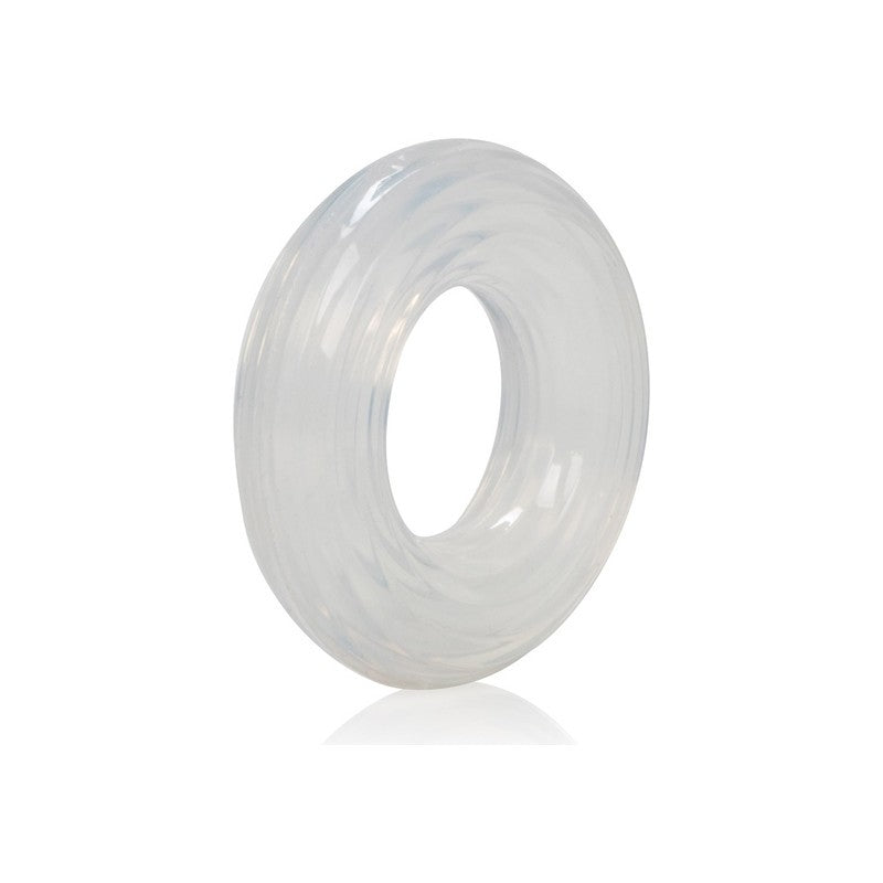 Anillo Grande Transparente de Silicona 1/ 2.5 cm