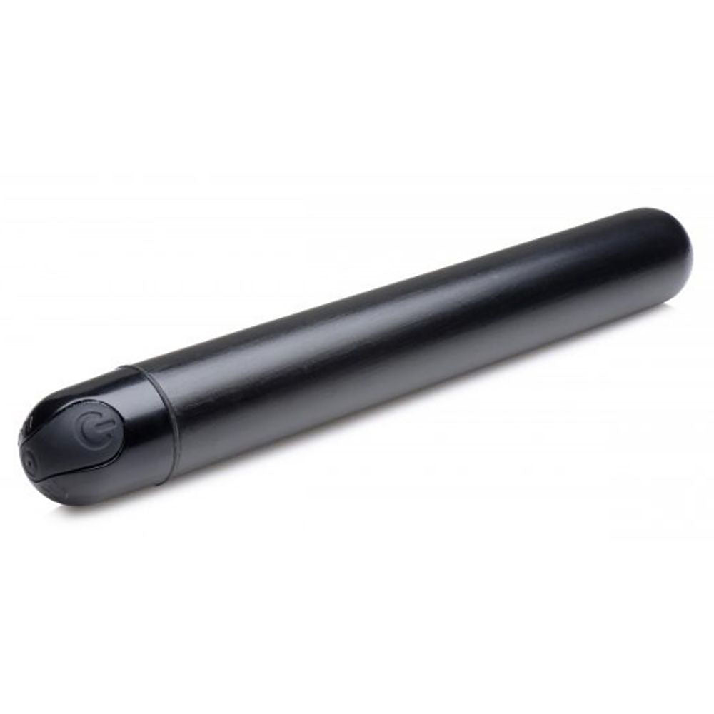 Bala Vibradora Color Negro Metalico BG 10X Slim