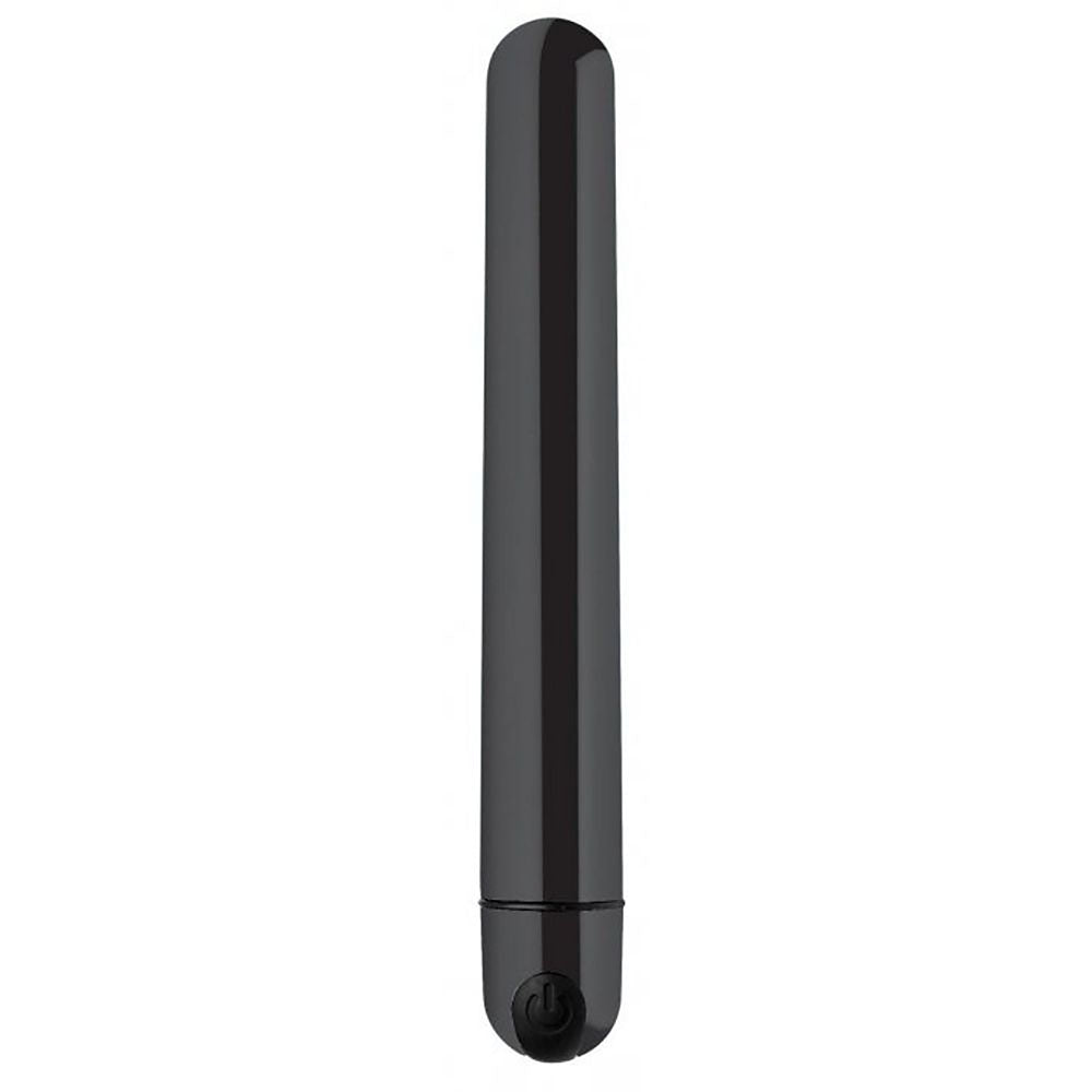 Bala Vibradora Color Negro Metalico BG 10X Slim