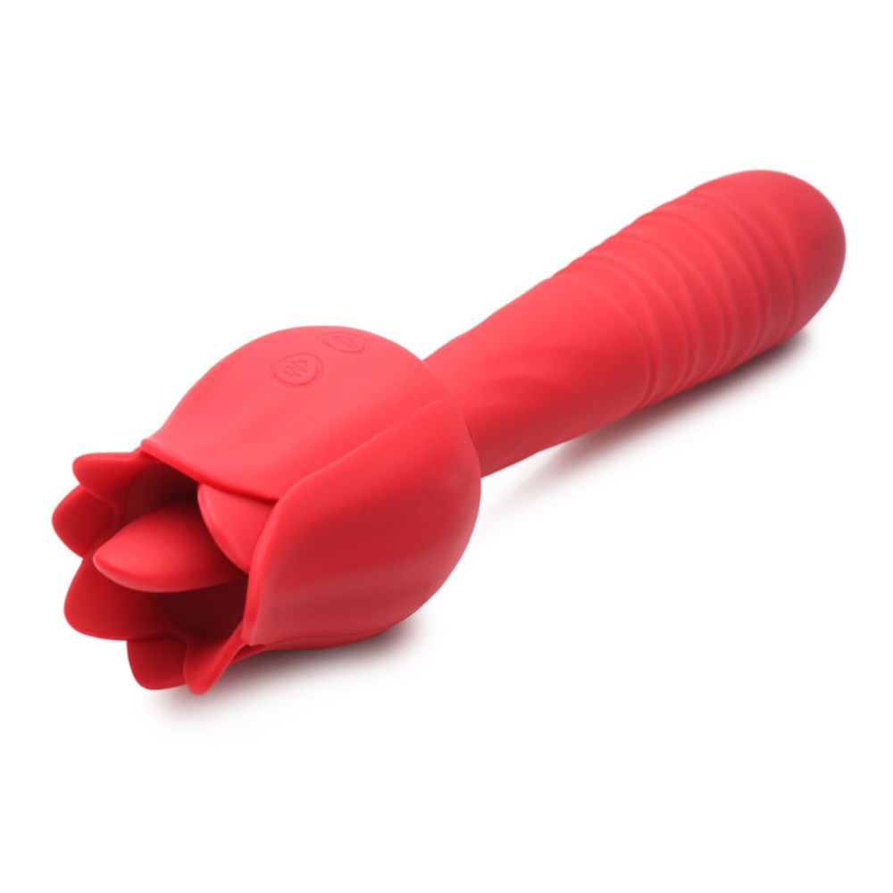 Rosa Vibradora de Doble Función Bloomgasm Racy