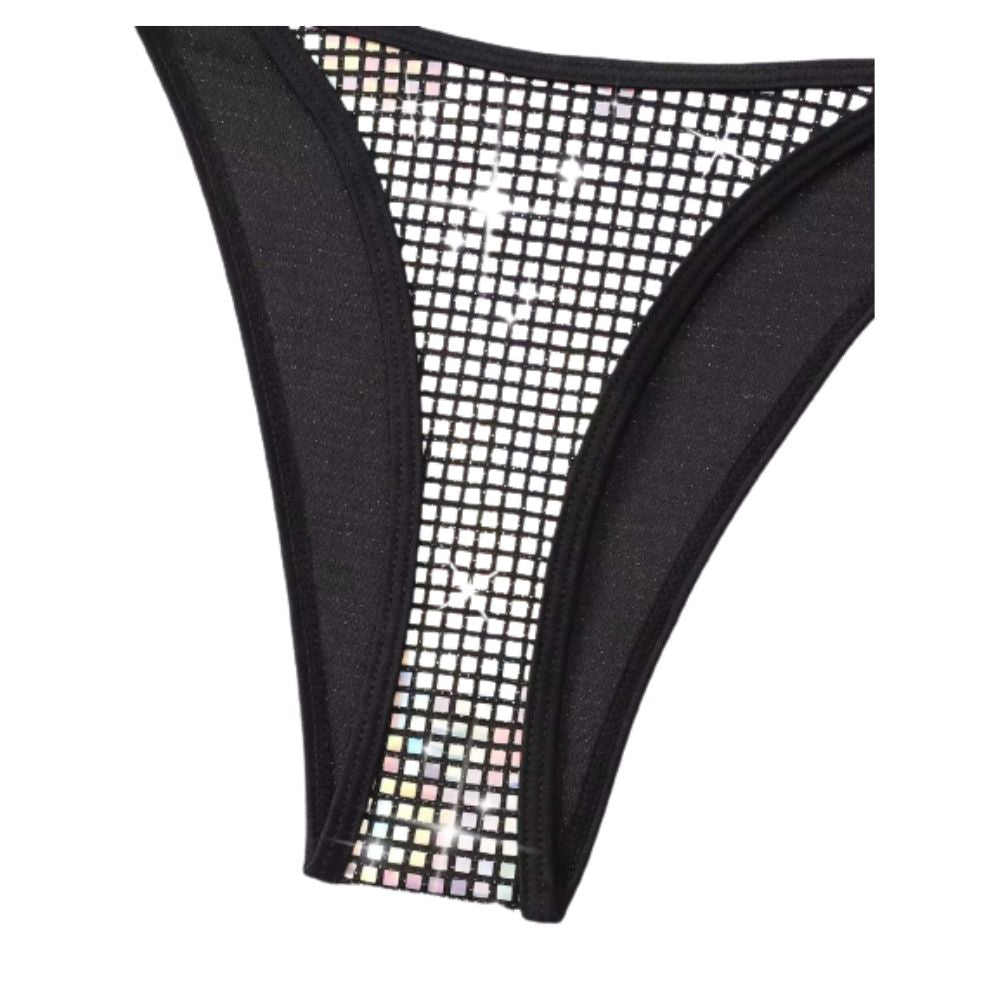 Bottom de Bikini con Diamante Ajustable