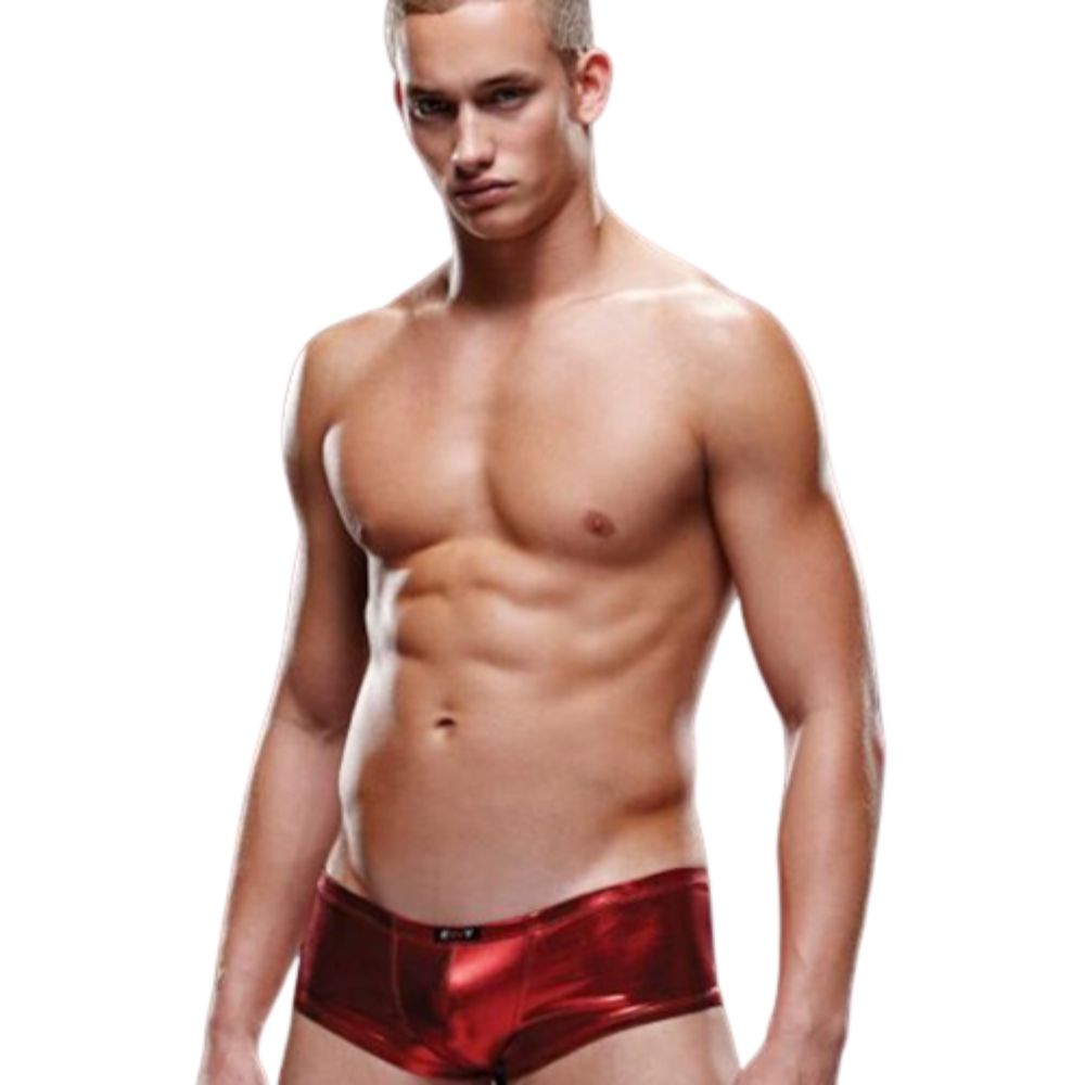 Bóxer de Talle Bajo Rojo Brillante