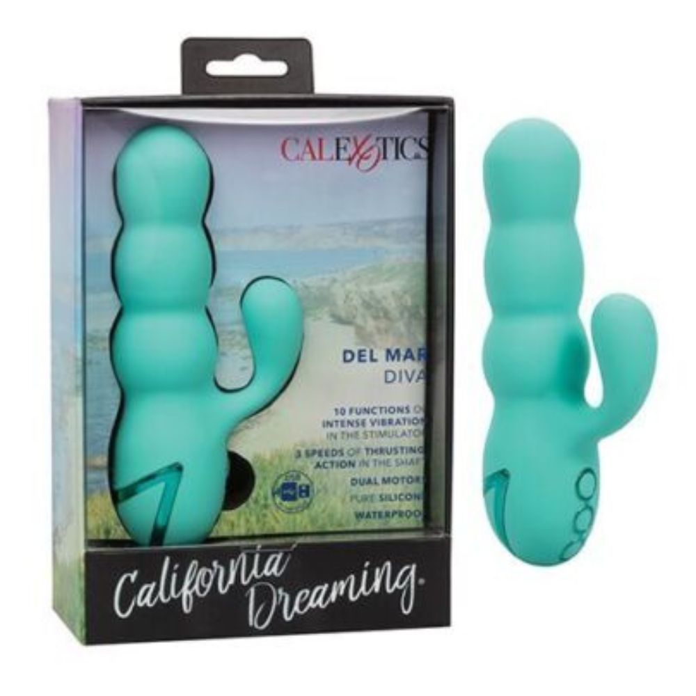 Mini Vibrador de Soble Estimulación California Dreaming del Mar Diva