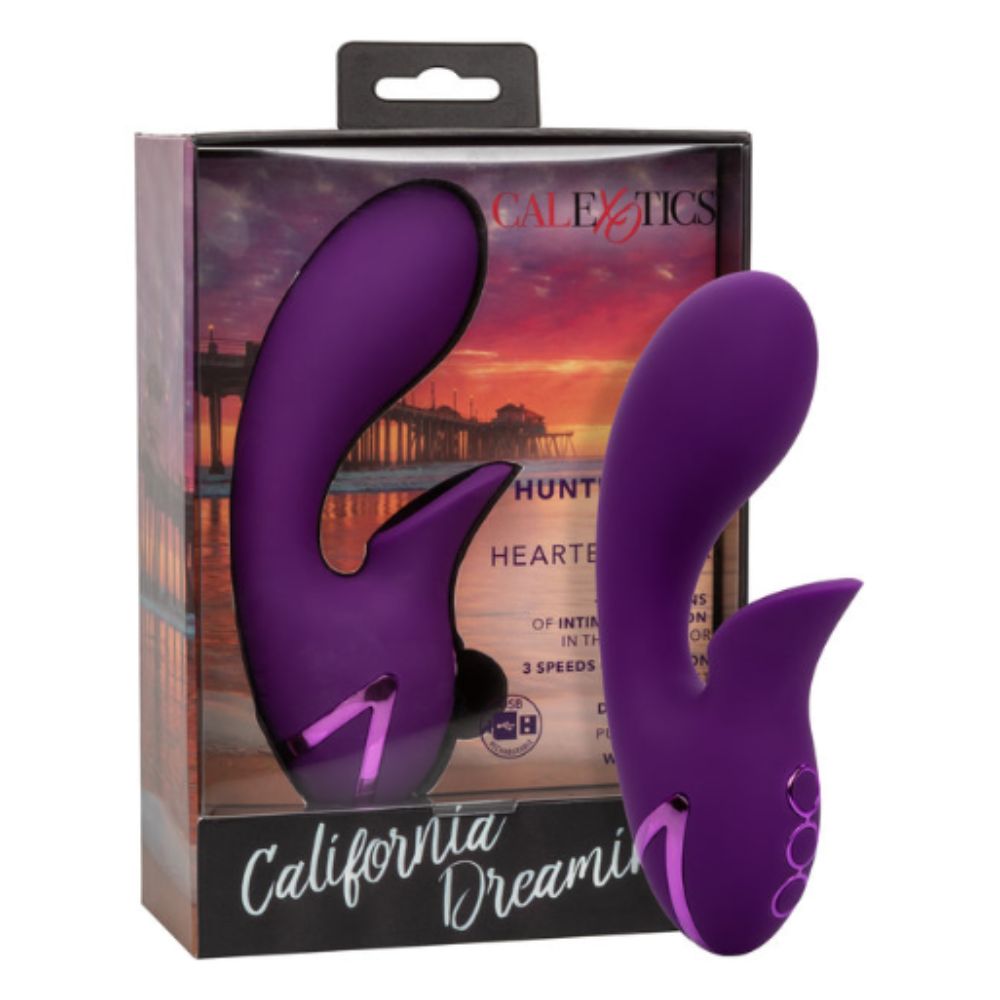 Mini Vibrador con Succionador California Dreaming Huntington