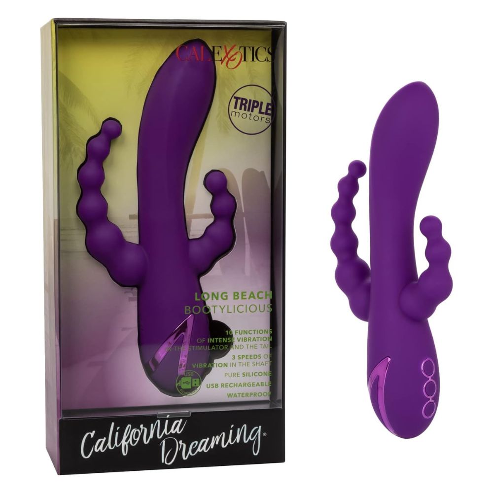 Vibrador de Alta Gama Triple Estimulación California Dreaming Long Beach