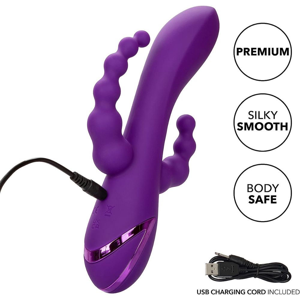 Vibrador de Alta Gama Triple Estimulación California Dreaming Long Beach