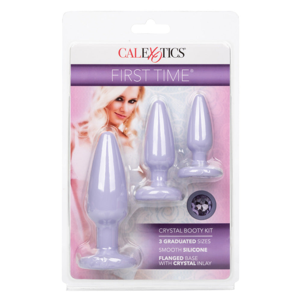 Kit de Plugs Anales con 3 Tamaos Diferentes en Silicona Sensation's Sex  Shop