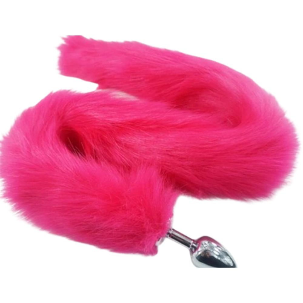 Plug Anal de Fantasia Zorro Rosa