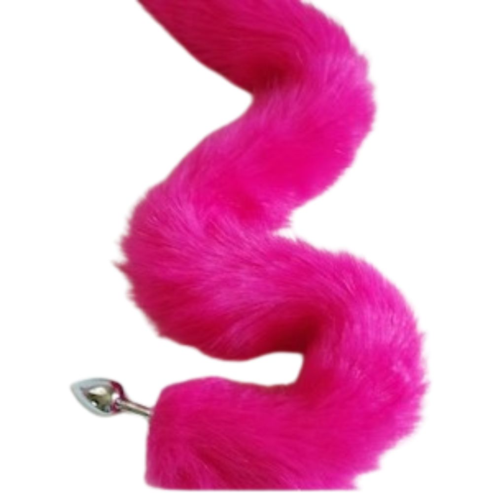 Plug Anal de Fantasia Zorro Rosa