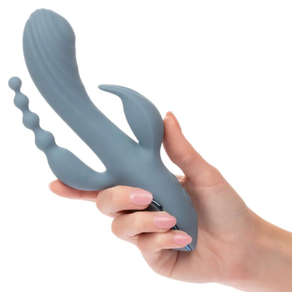 Vibrador con Triple Estimulación