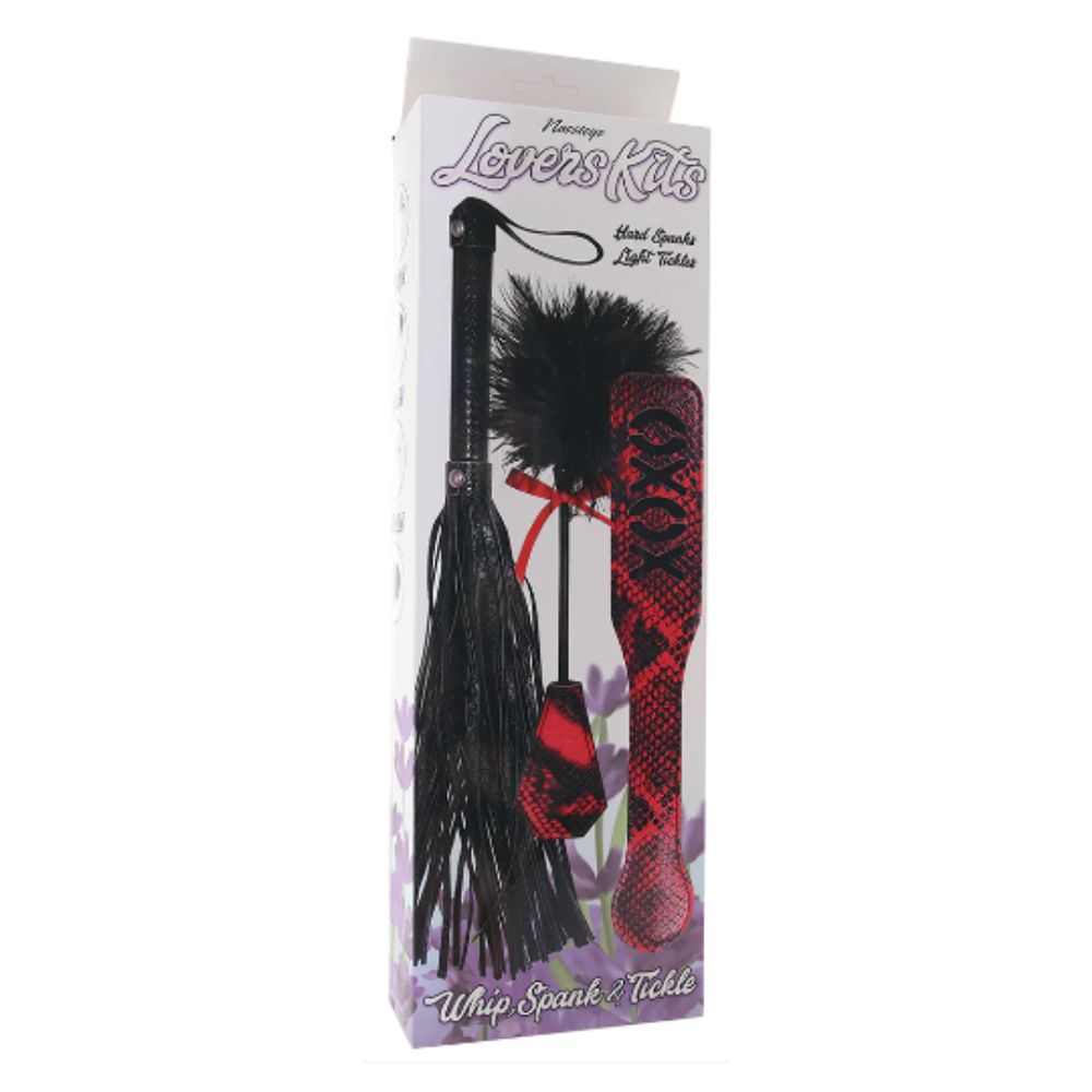 Nasstoys Lovers Kits Whip, Spank & Tickle 3-Piece Set main image 1
