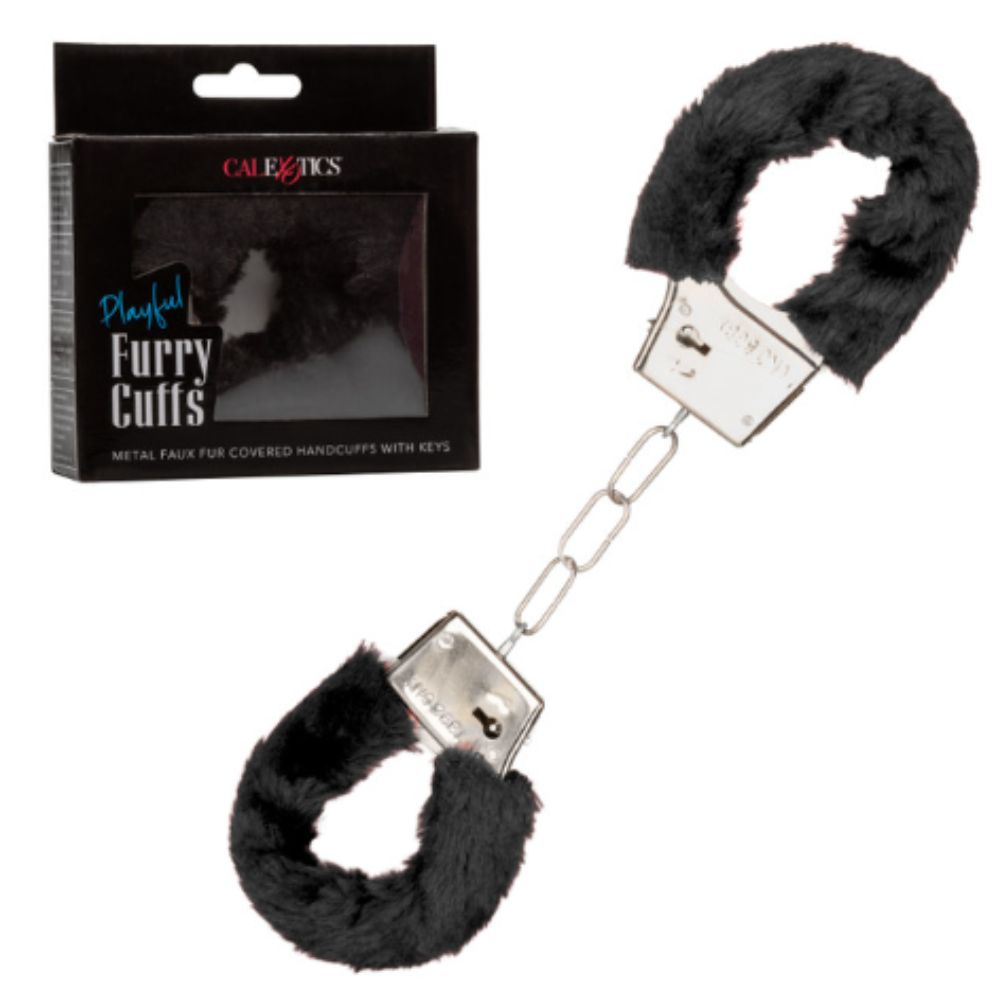 Esposas de Peluche Playful Furry Cuff Color Negro