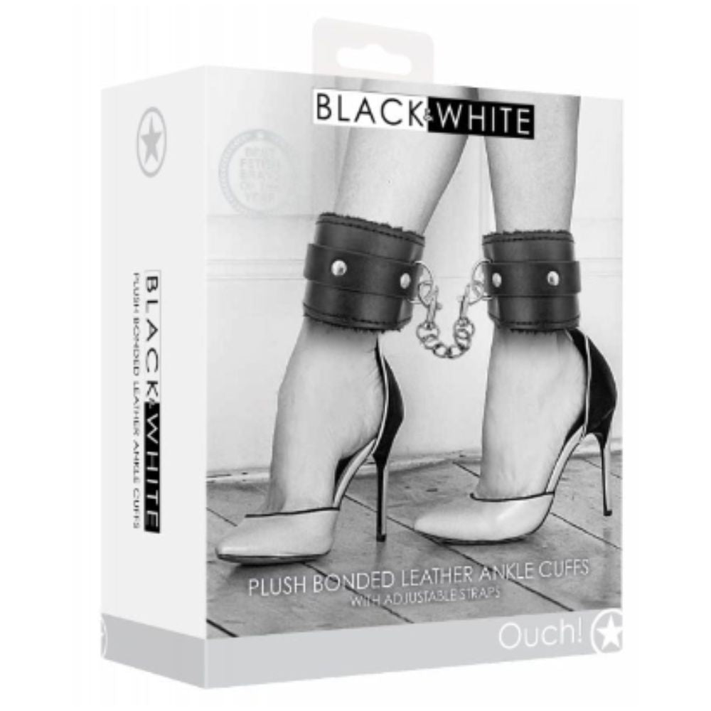 Esposas para Tobillos Plush Bonded Leather