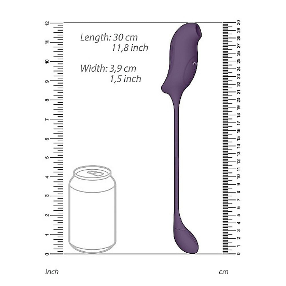 QUINO Succionador de Clitoris con Huevo Estimulador