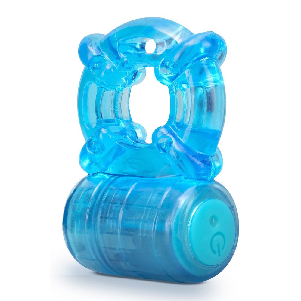 Anillo Retardante Sencillo Recargable Azul