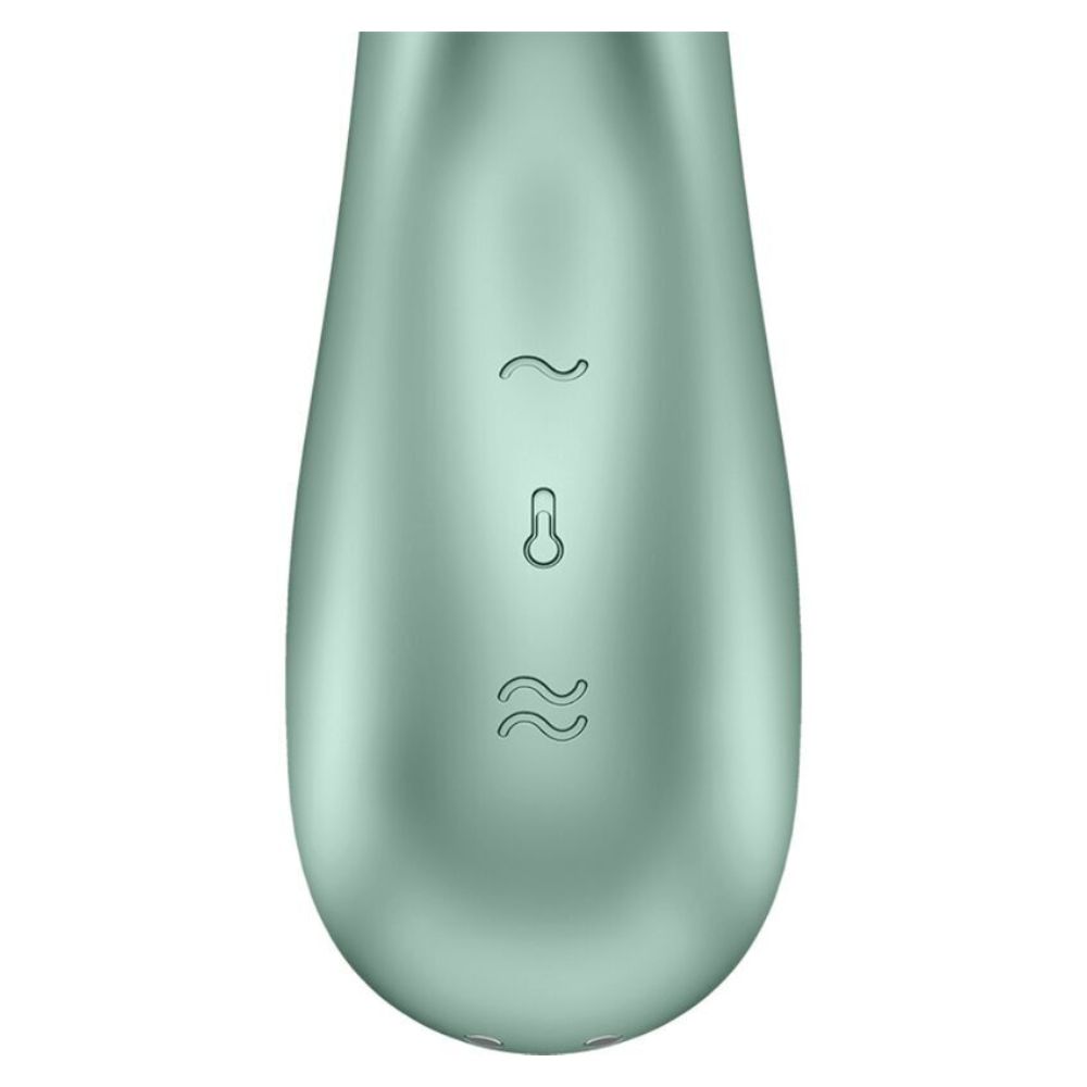 Vibrador Termico Satisfyer Hot Lover Green
