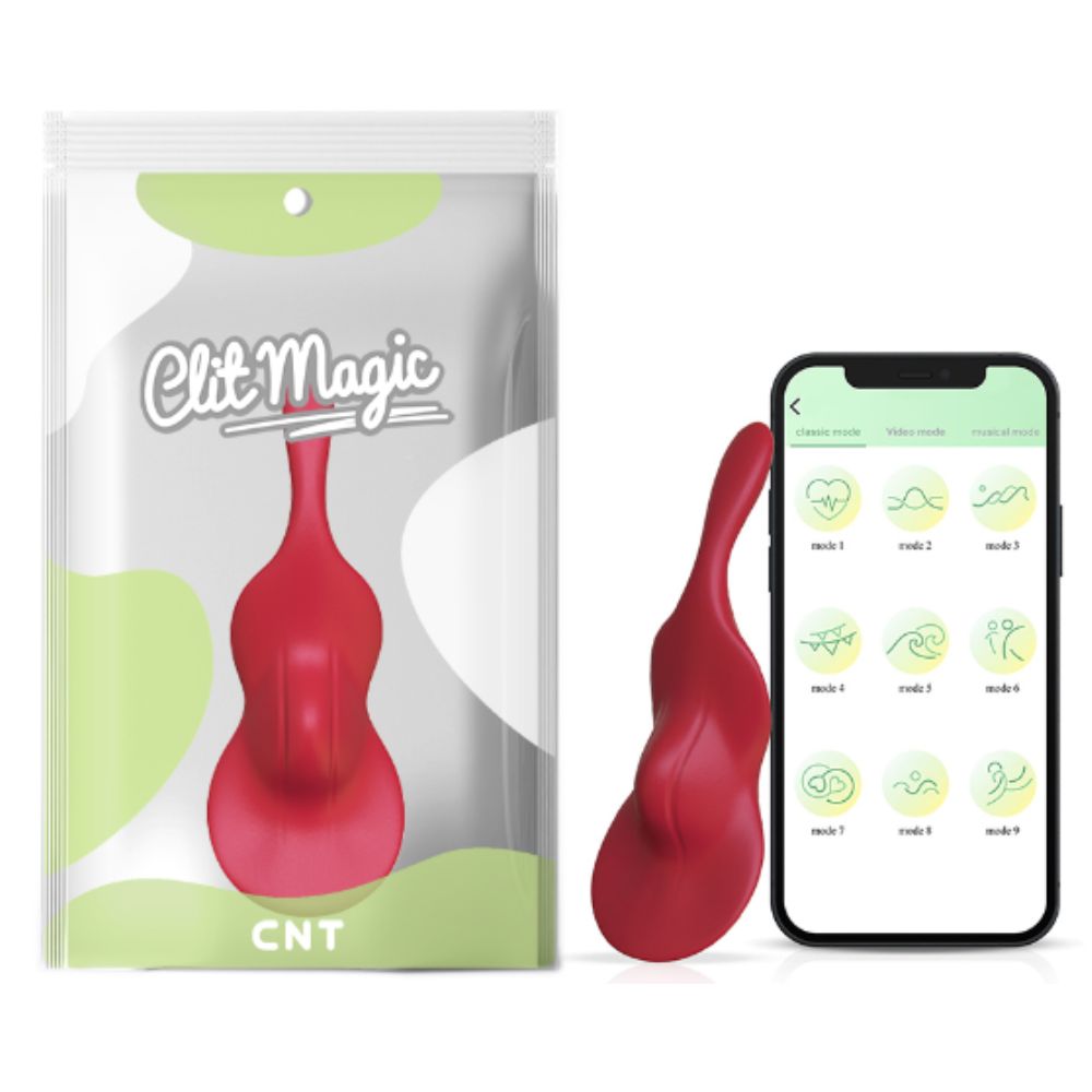 Vibrador Estimulante con Aplicación Take Over The Violin Red