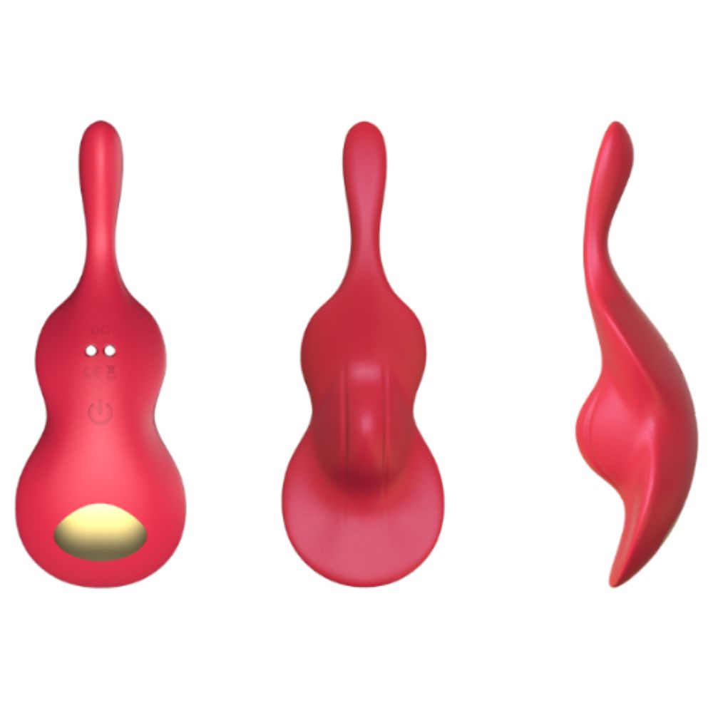 Vibrador Estimulante con Aplicación Take Over The Violin Red