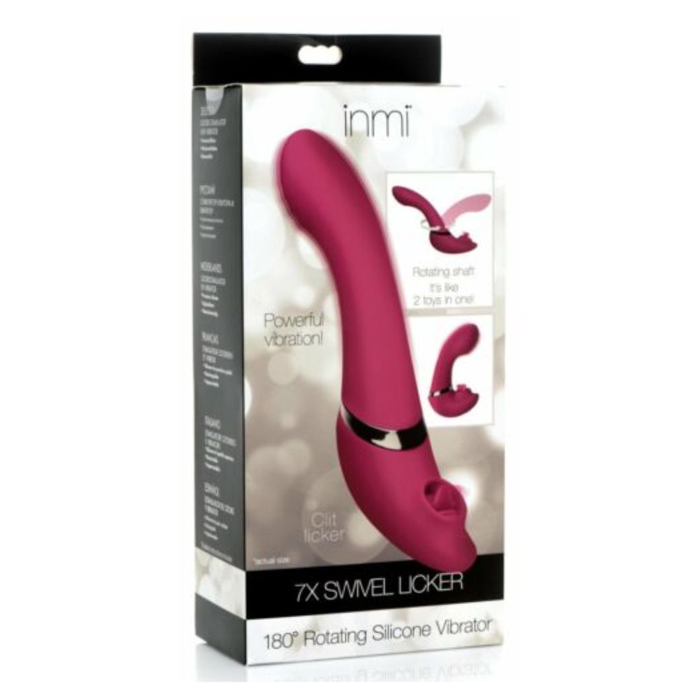Vibrador Giratorio 7X Inmi Swivel Licker