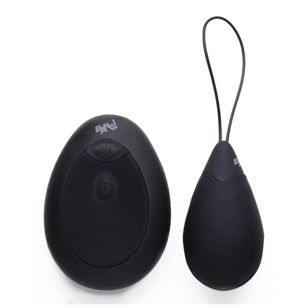 Huevo Vibrador con Control Remoto BANG! 10X Negro