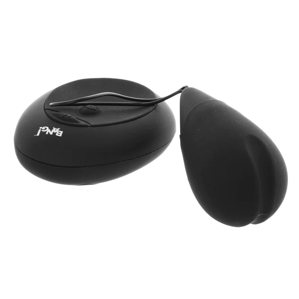 Huevo Vibrador con Control Remoto BANG! 10X Negro