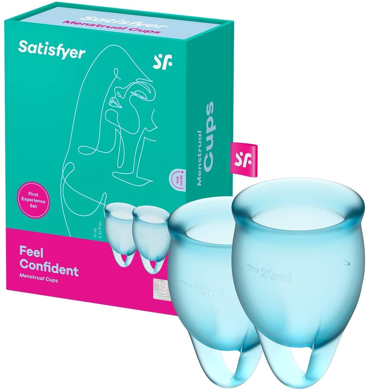 Copas Menstruales Satisfyer Feel Confident