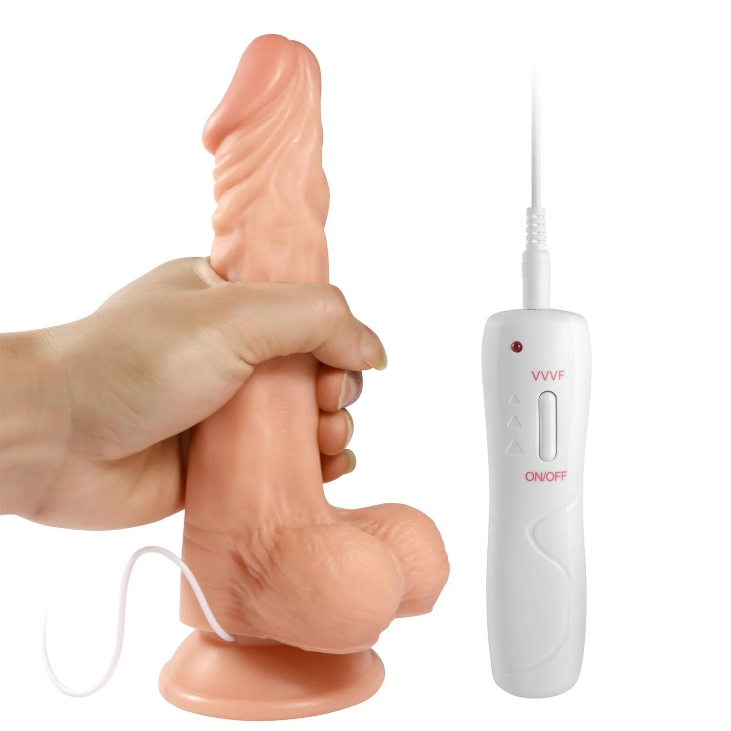 Rotating Dildo 10 Vibrating Rotatimg