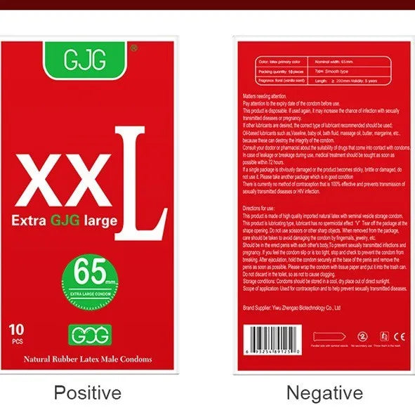 Condón XXL Ultrathin 1 pieza (65 mm)