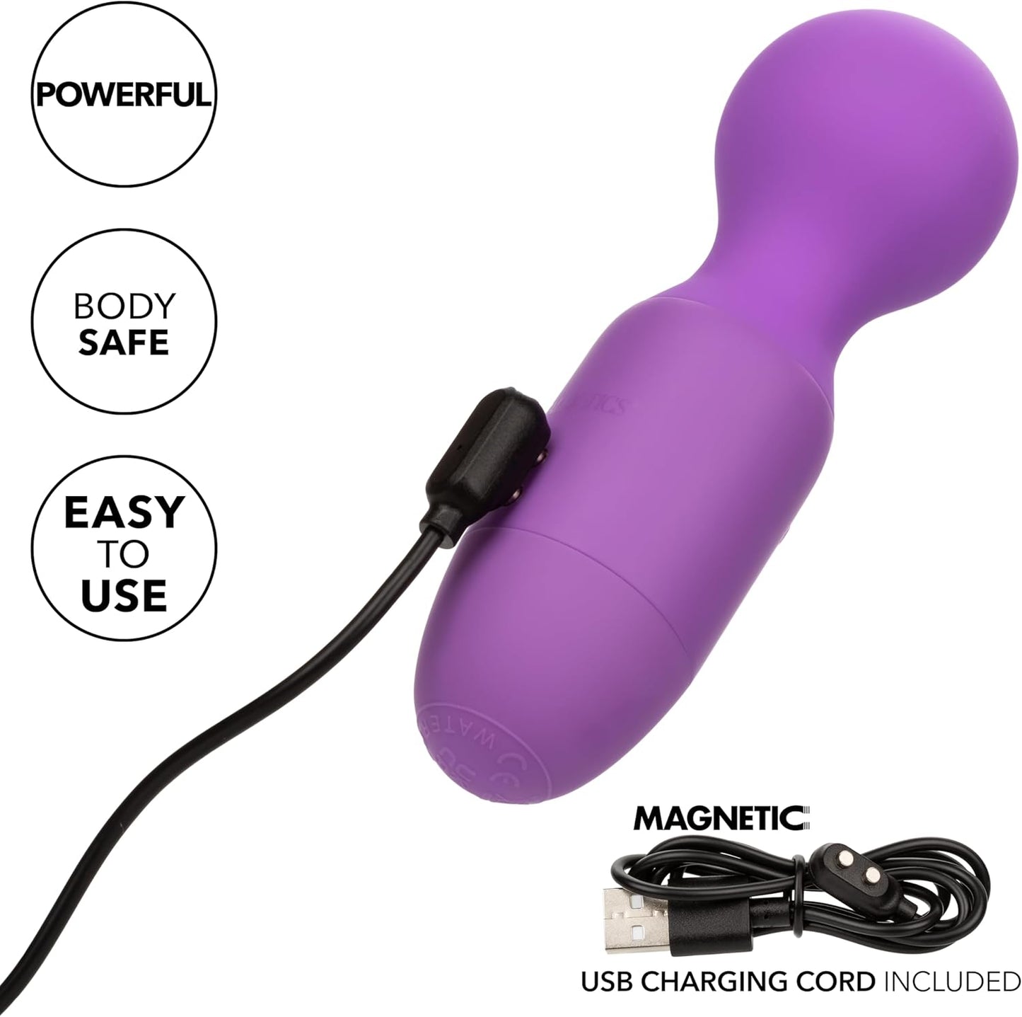 First Time Recargable Massager Purple