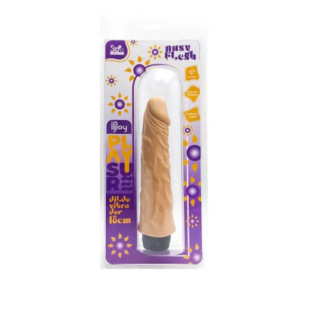 Injoy Vibrator Pleasure Nusy Flesh 18Cm