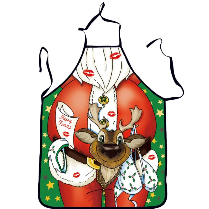 Mandil Pary Christmas Santa Claus Besuqueado