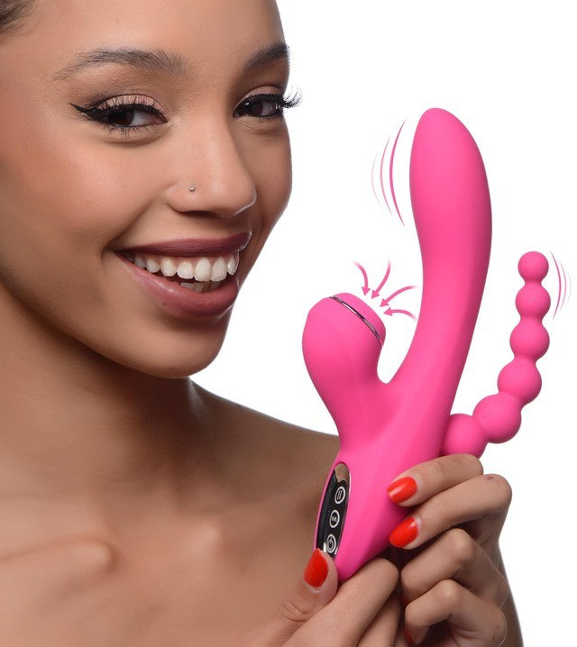 Suckers 21X Vibrador de Succión de Silicona